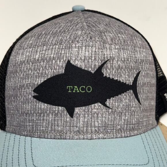 PrAna Unisex Journeyman Trucker Creek Fish Adjustable Hat, Fish Taco - Picture 2 of 3